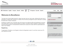 Tablet Screenshot of jaguarexcellence.com